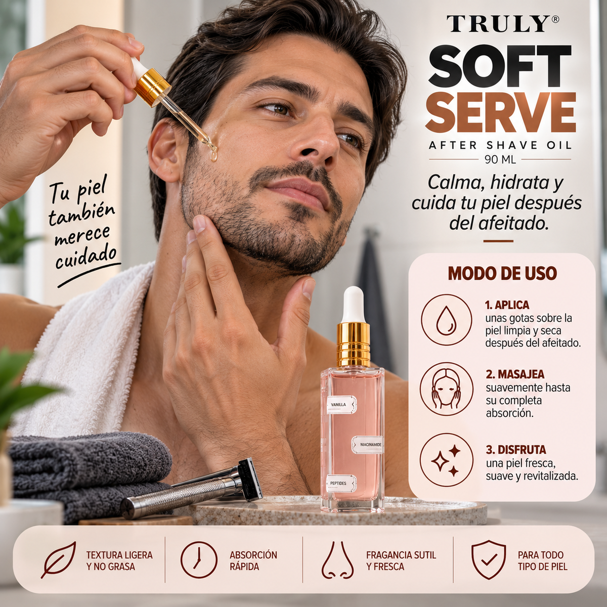 TRULY GLAZED DONUT AFTER SHAVE 90ml