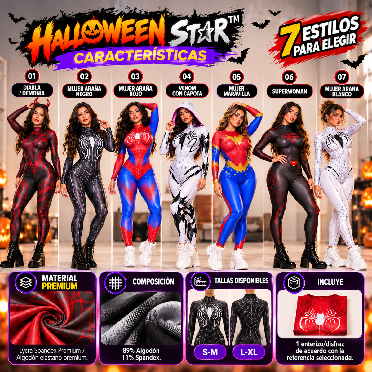 Halloween Star™ “Brilla, sorprende y sé la protagonista.”
