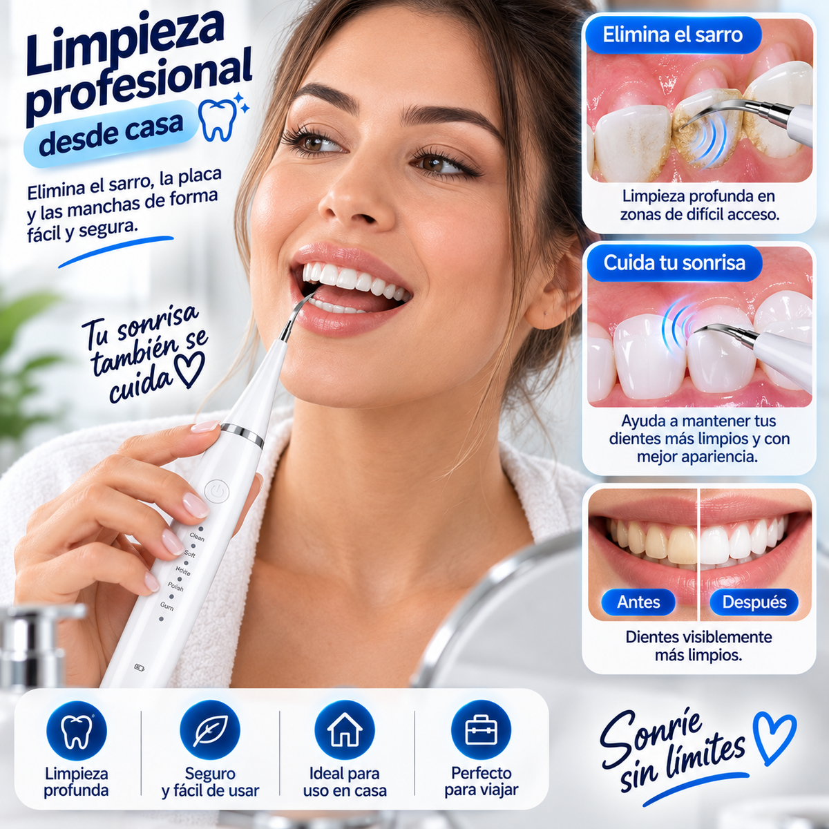 Dentix™ “Tecnología avanzada para una sonrisa impecable.”