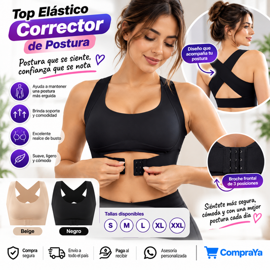 Top Elastico  Corrector de Postura