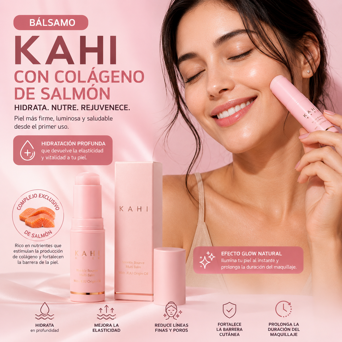 Bálsamo Kahi con Colágeno de Salmón.
