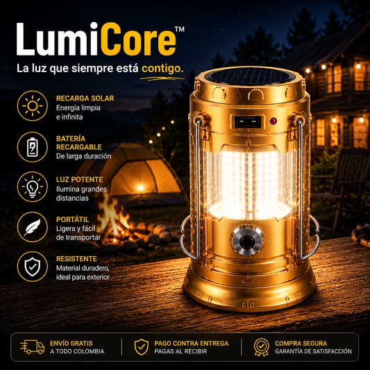 LumiCore™ La luz que siempre está contigo.