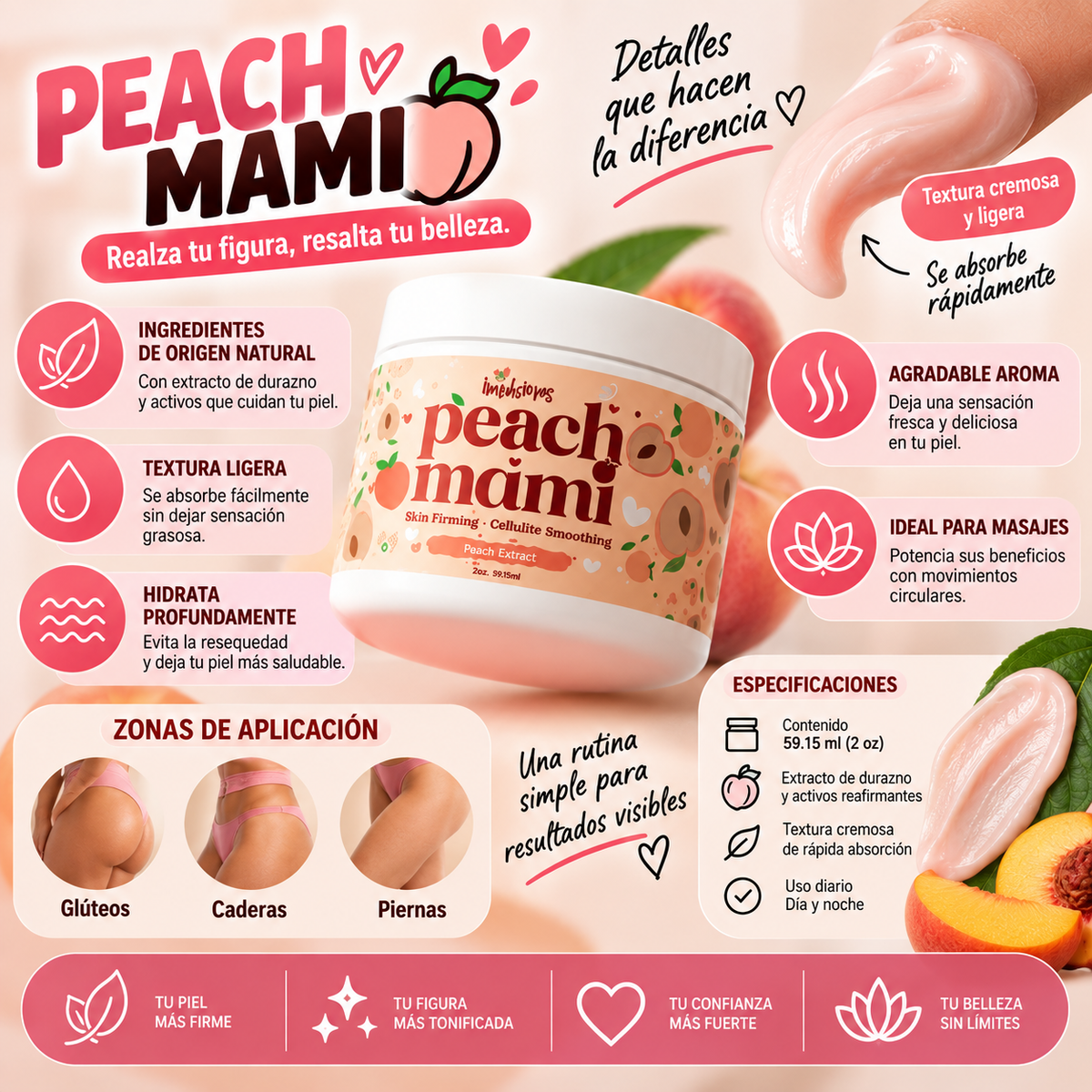 PEACH MAMI “Realza tu figura, resalta tu belleza.”