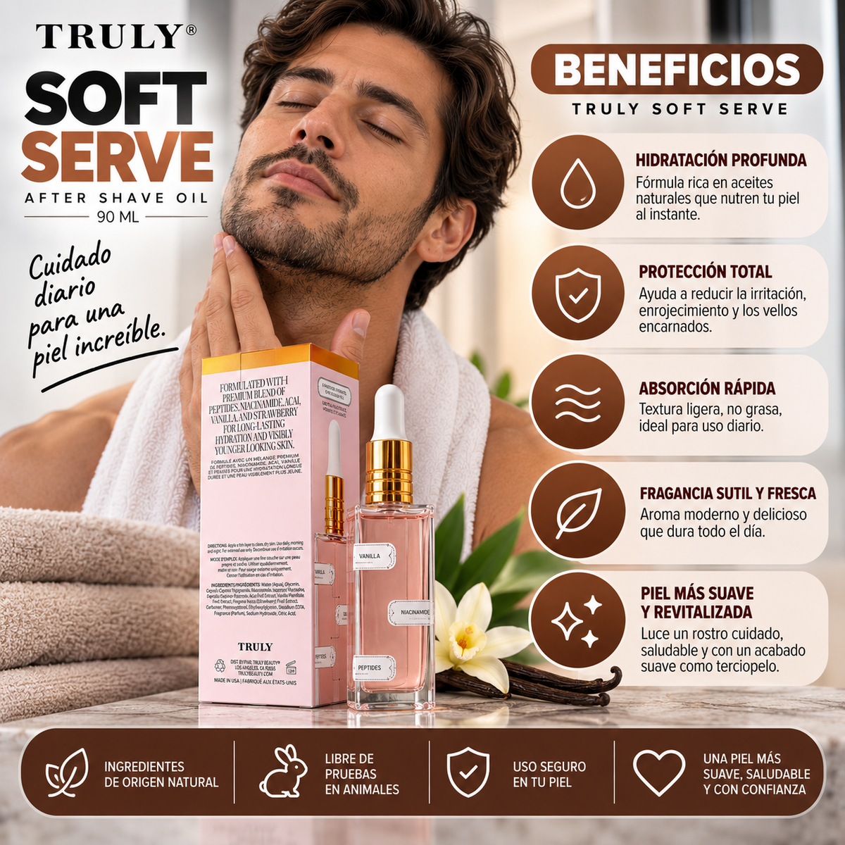 TRULY GLAZED DONUT AFTER SHAVE 90ml