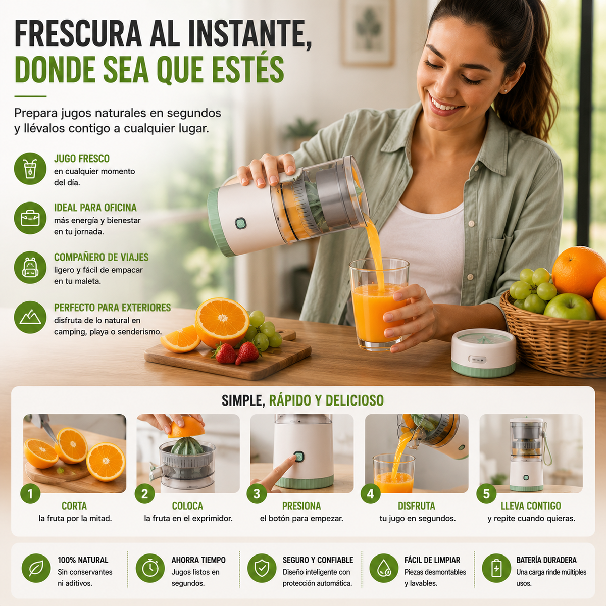 CitrusGo™ — Exprime, disfruta y sigue.