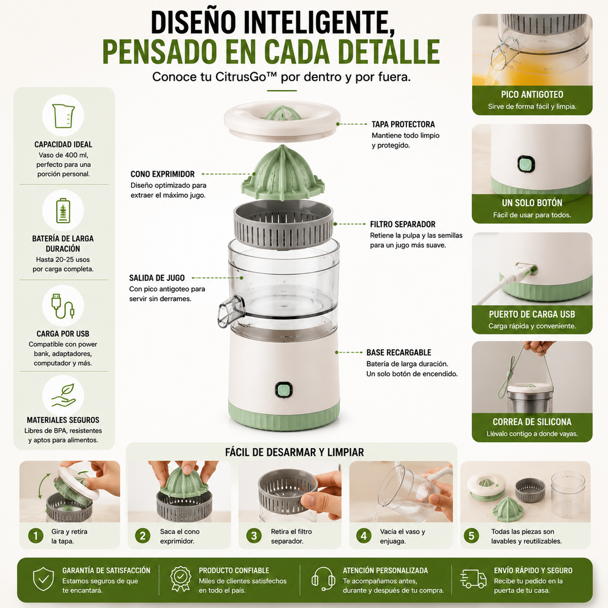 CitrusGo™ — Exprime, disfruta y sigue.