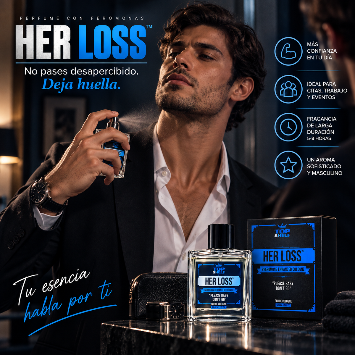 HER LOSS “No pases desapercibido. Deja huella.”
