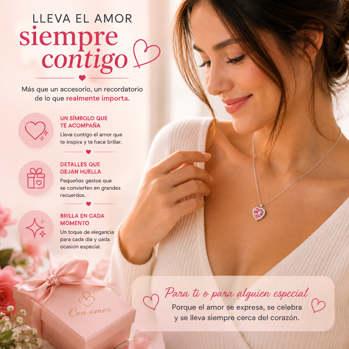 Collar Love™ Lleva el amor siempre contigo❤️