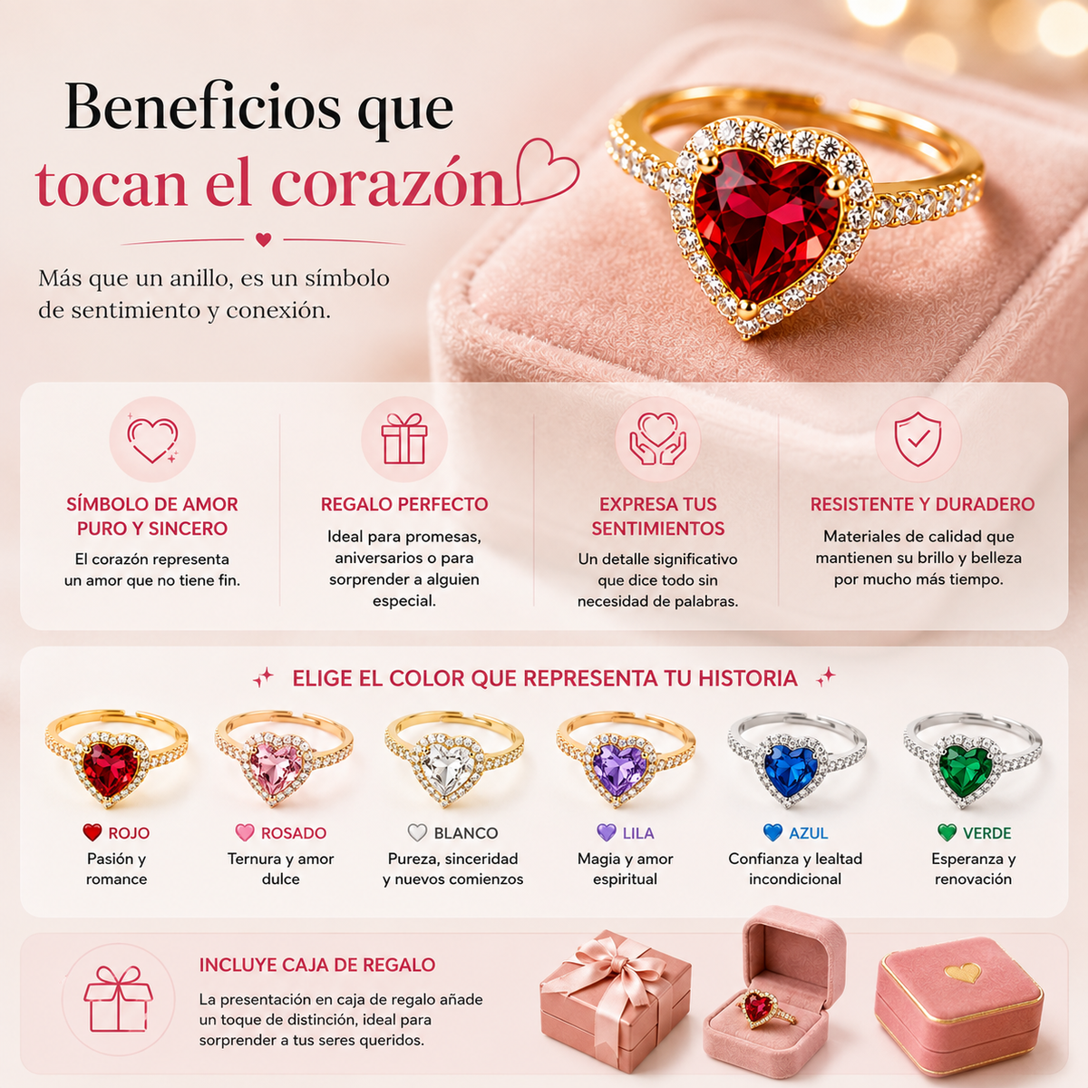 Anillo Love™ Un símbolo para llevar siempre.
