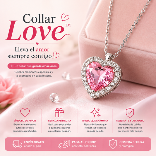 Collar Love™ Lleva el amor siempre contigo❤️
