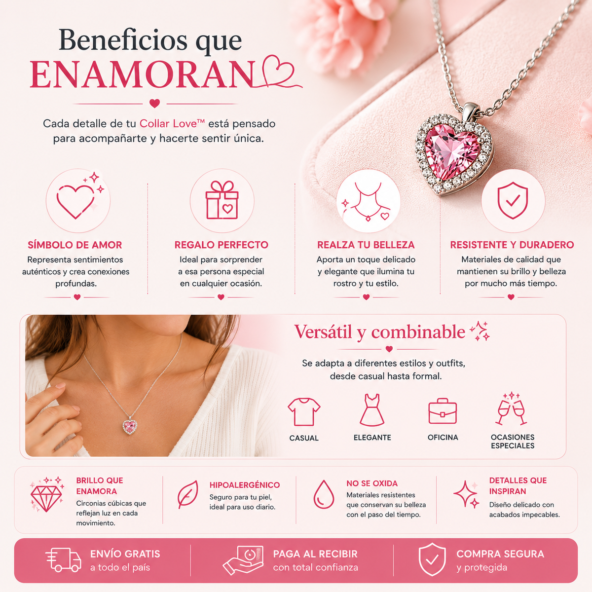 Collar Love™ Lleva el amor siempre contigo❤️