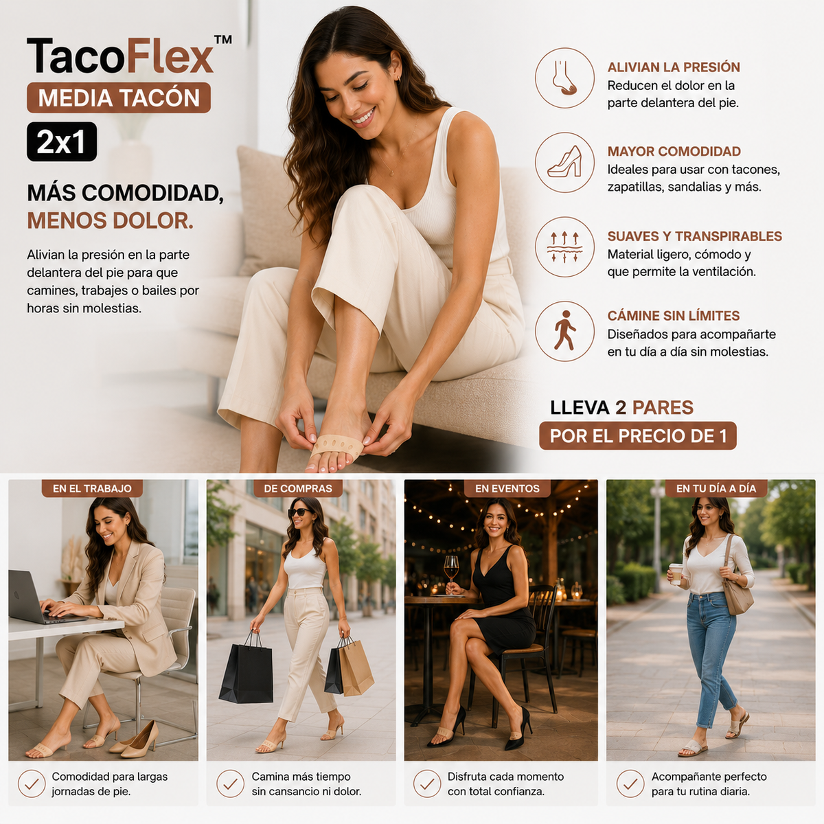 TacoFlex™ Media Tacon  2X1