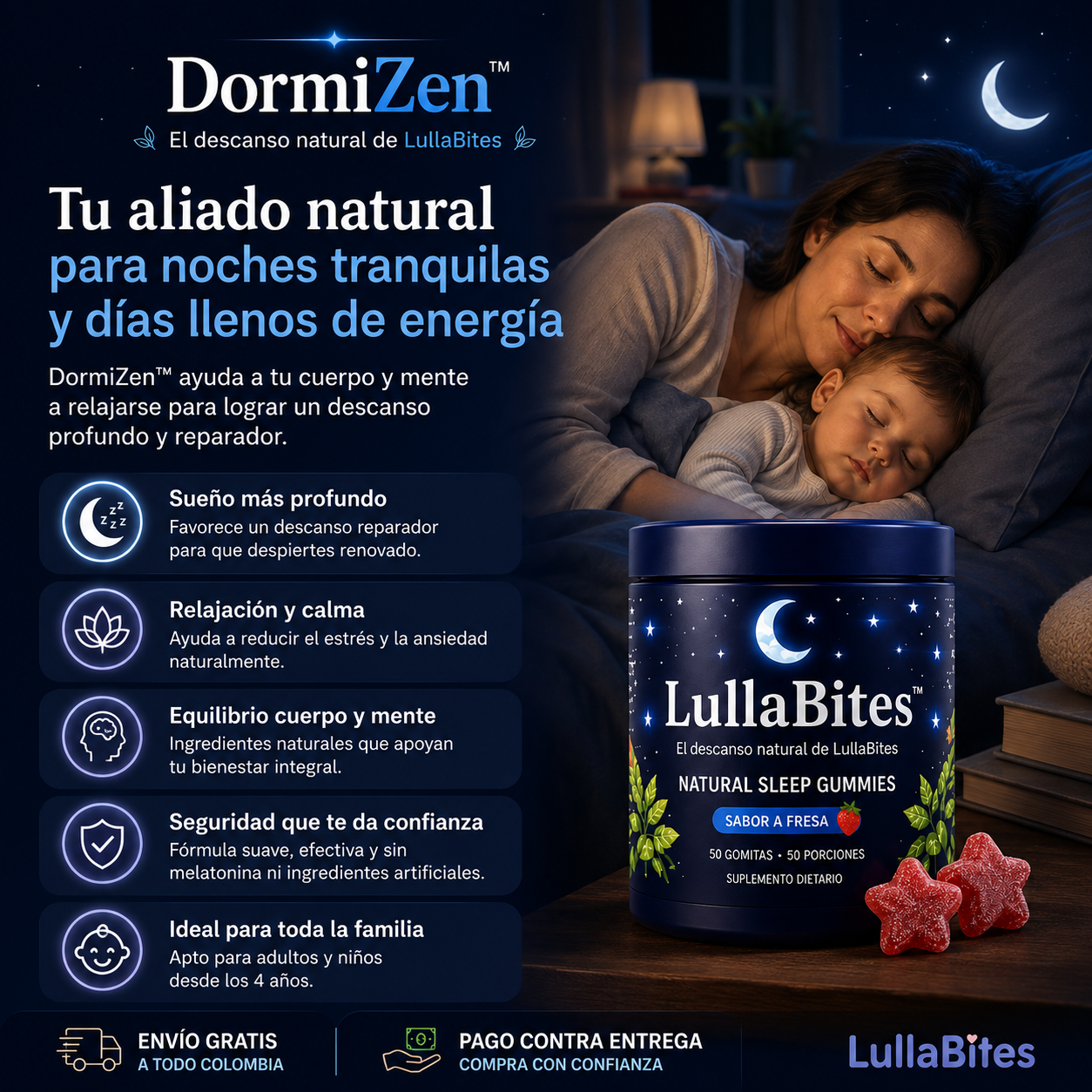 DormiZen™ El descanso natural de LullaBites