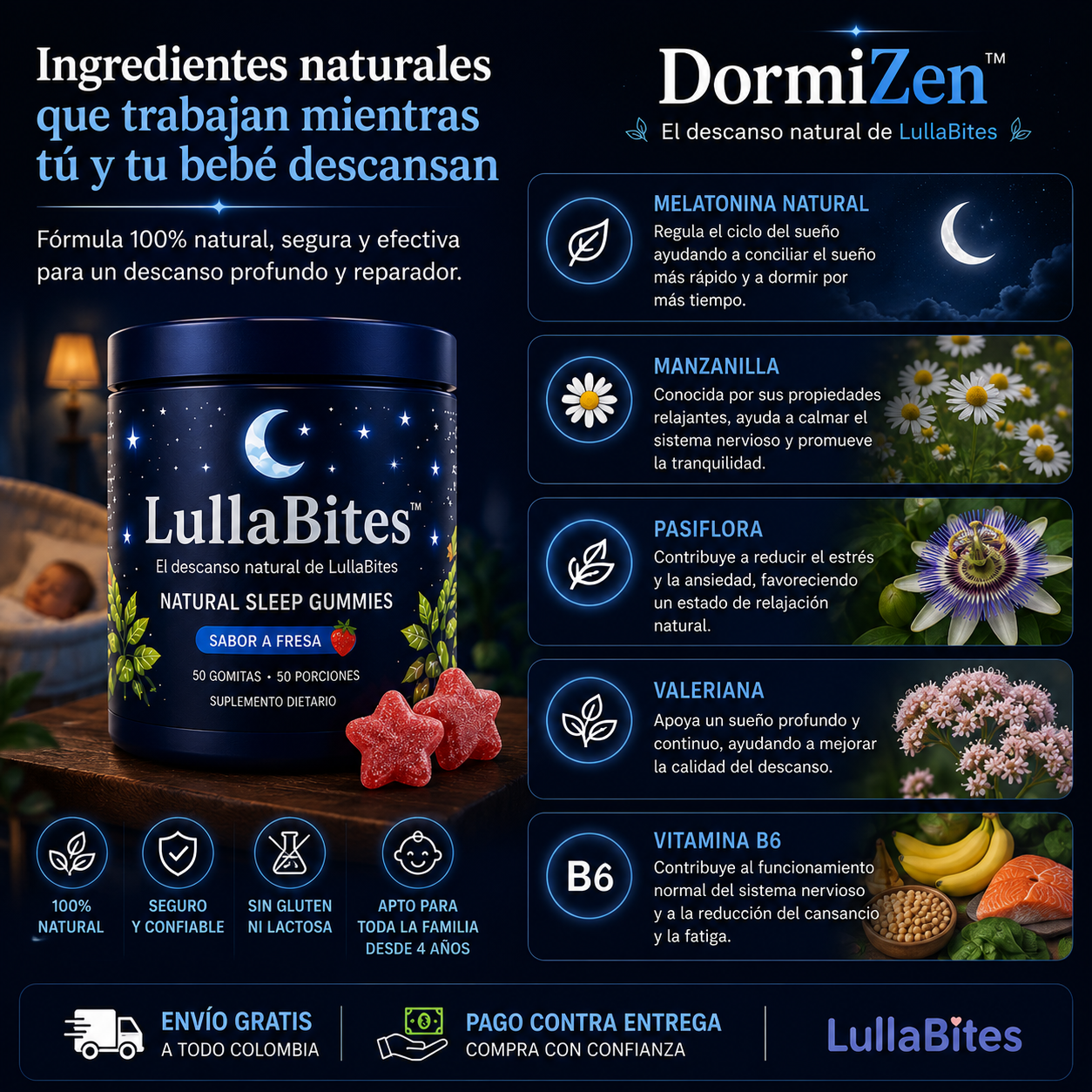 DormiZen™ El descanso natural de LullaBites