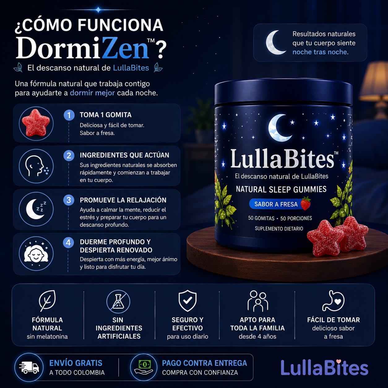 DormiZen™ El descanso natural de LullaBites