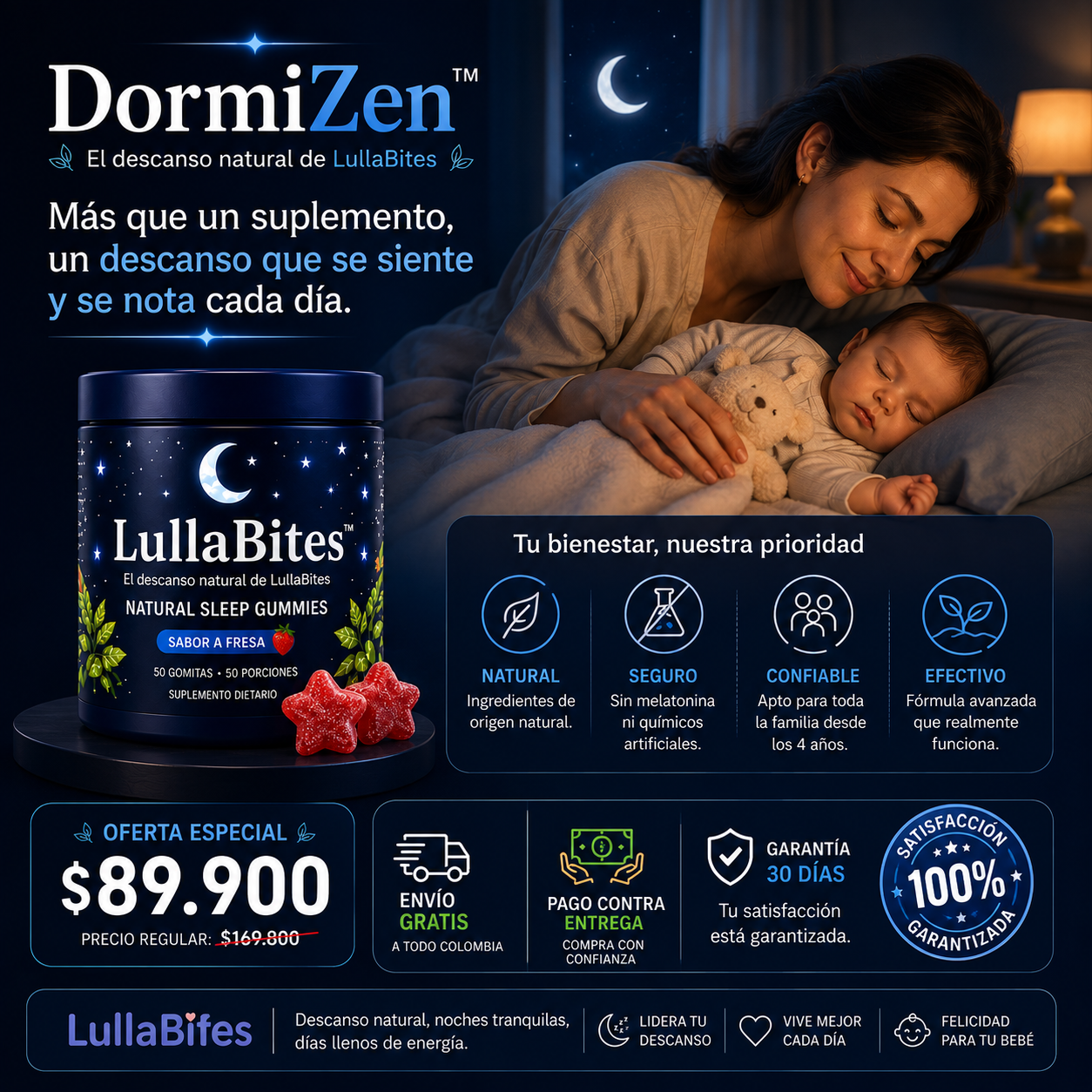 DormiZen™ El descanso natural de LullaBites