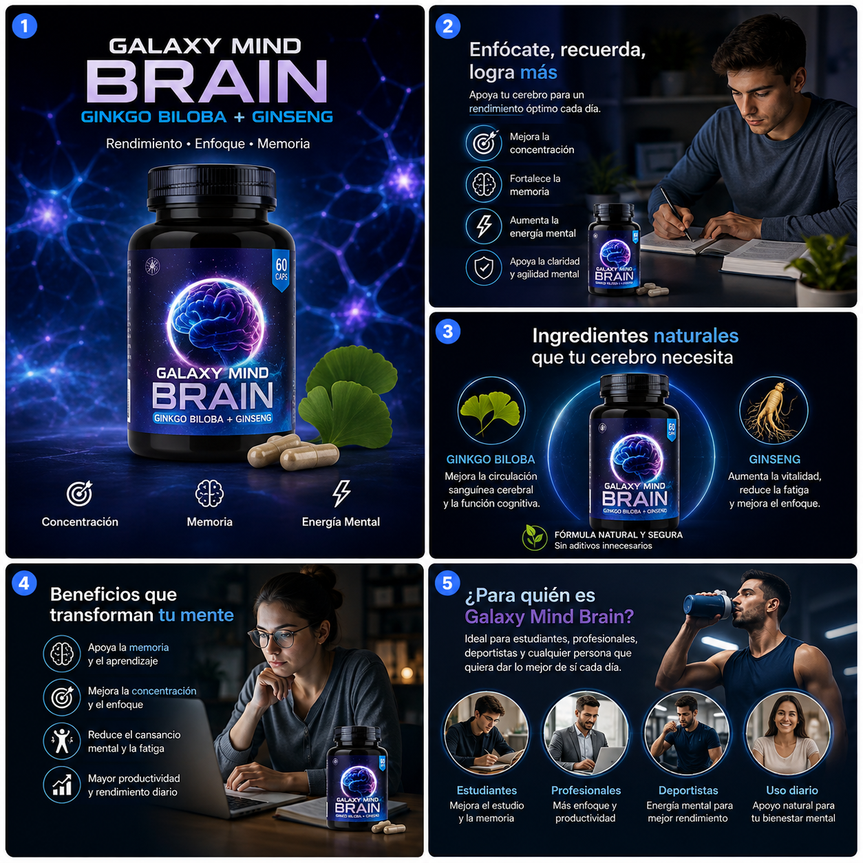NeuroMind™ Potencia tu mente, transforma tu día.