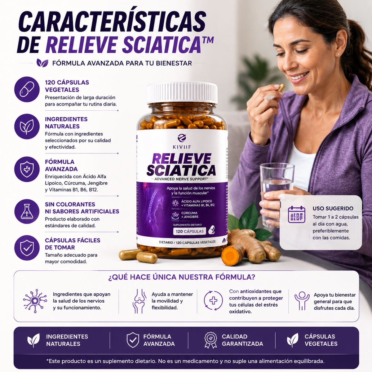 Relieve Sciatica Bienestar para disfrutar cada día.