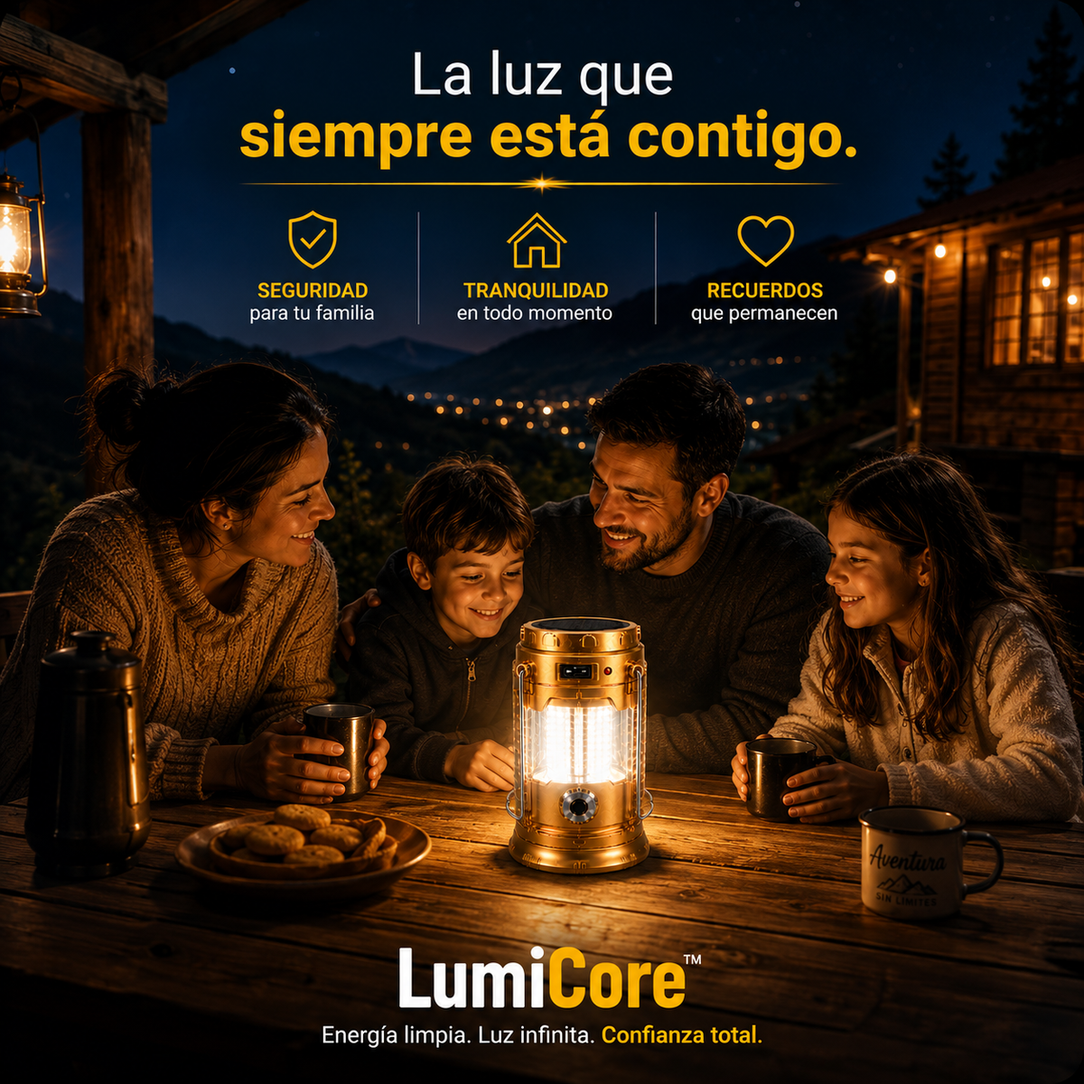 LumiCore™ La luz que siempre está contigo.
