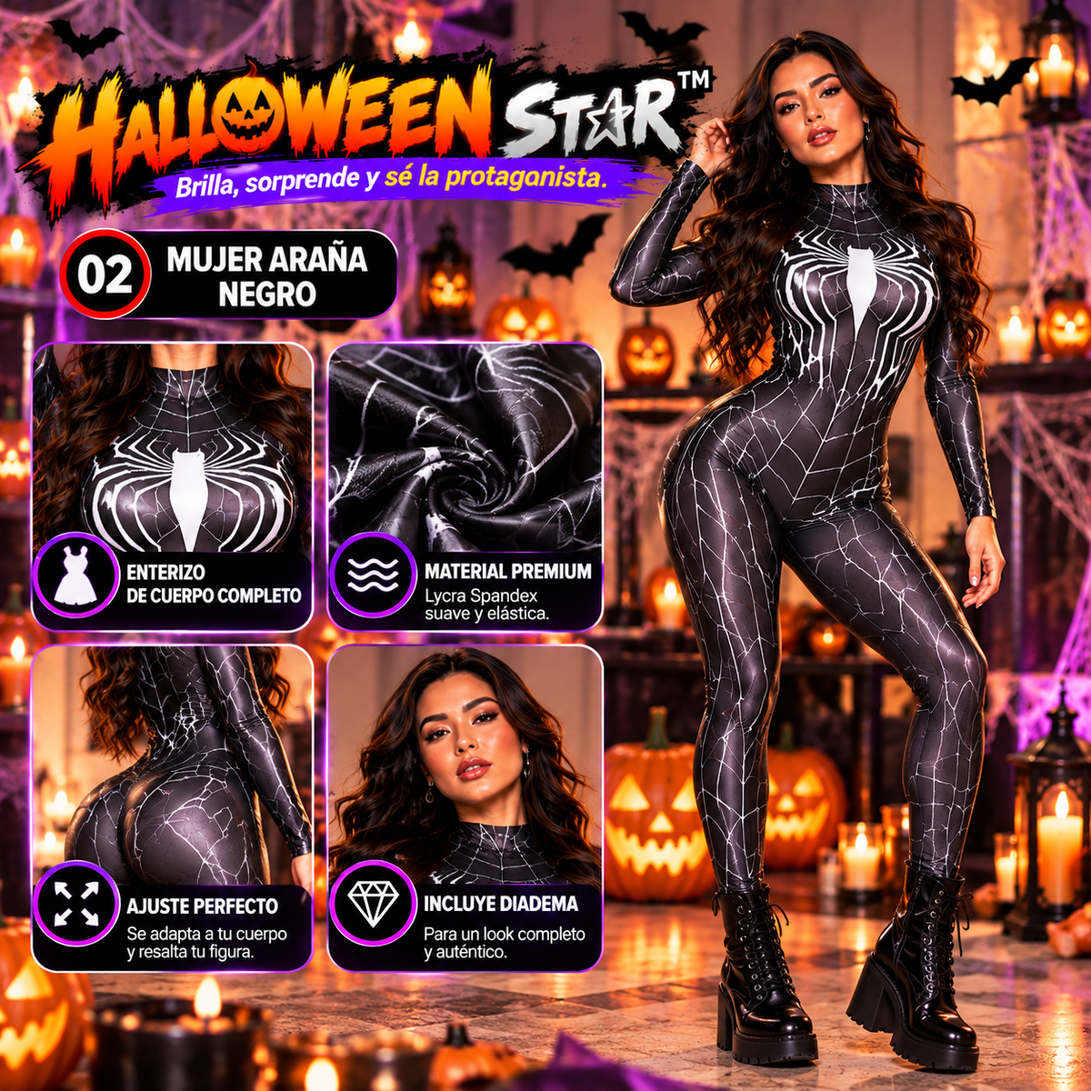 Halloween Star™ “Brilla, sorprende y sé la protagonista.”