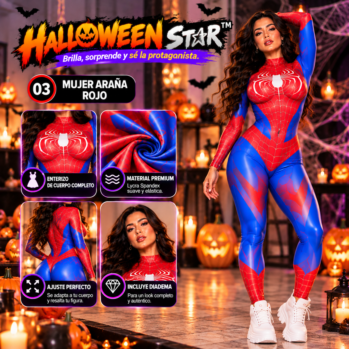 Halloween Star™ “Brilla, sorprende y sé la protagonista.”