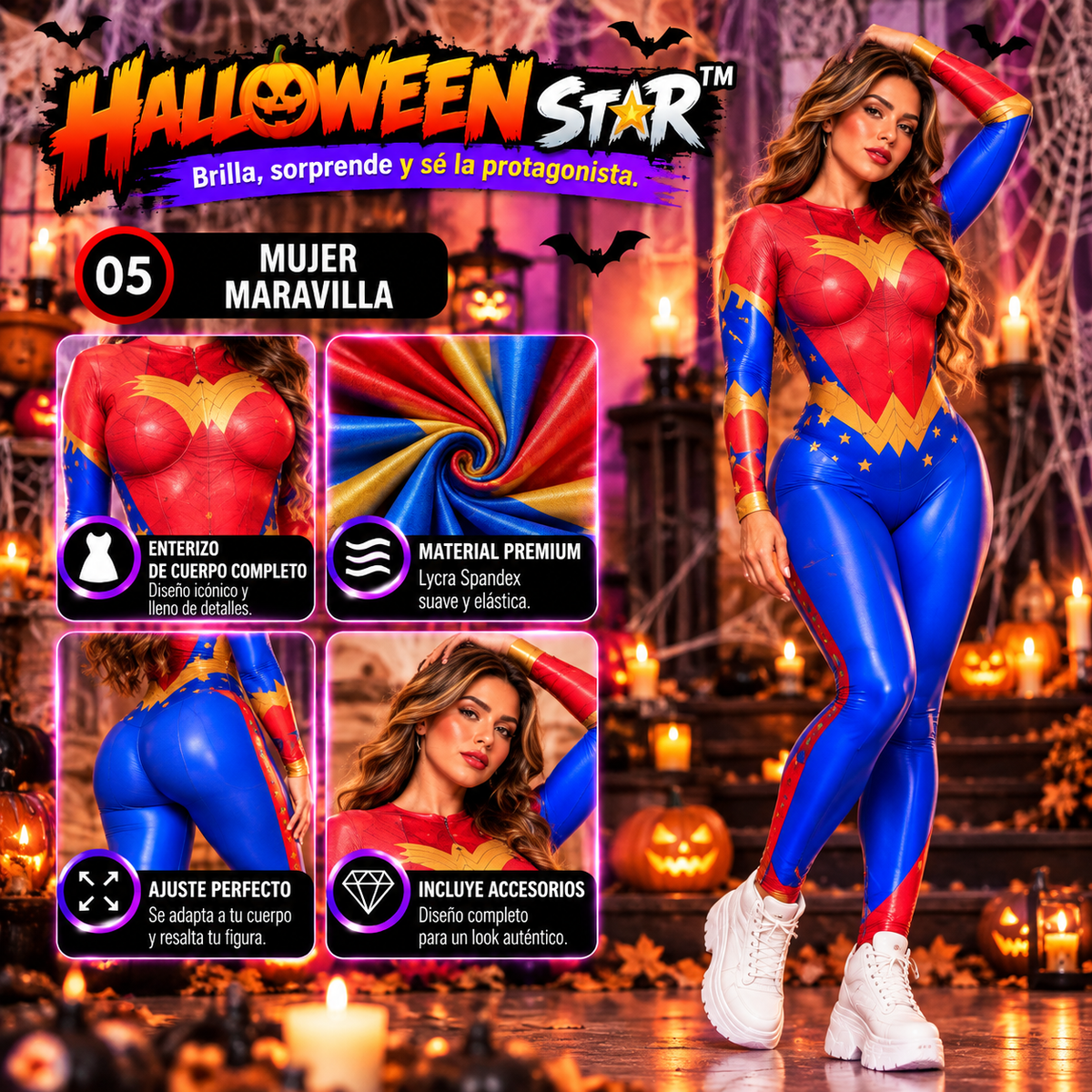 Halloween Star™ “Brilla, sorprende y sé la protagonista.”