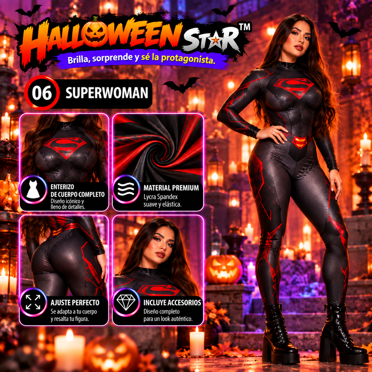 Halloween Star™ “Brilla, sorprende y sé la protagonista.”